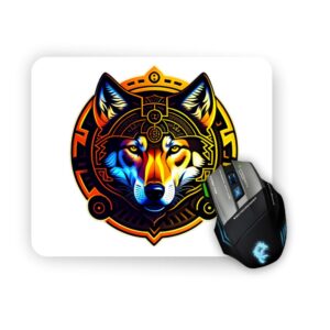 Подложка за мишка Golden wolf
