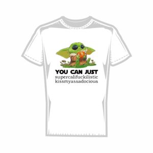 Тениска Funny baby Yoda